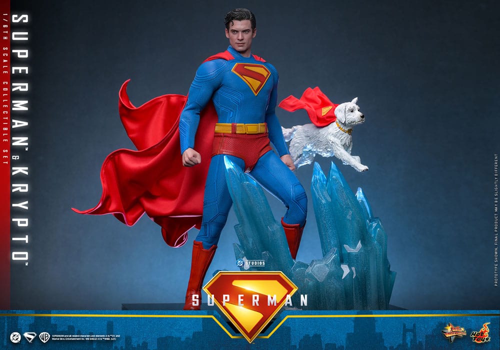 Superman (2025) Movie Masterpiece Action Figure 1/6 Superman & Krypto 33 cm