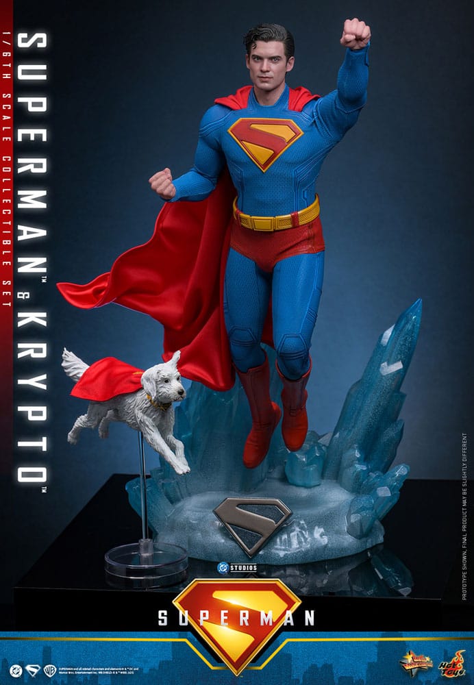 Superman (2025) Movie Masterpiece Action Figure 1/6 Superman & Krypto 33 cm