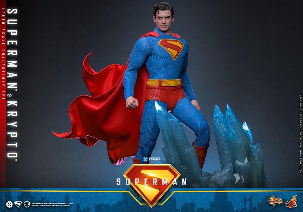 Superman (2025) Movie Masterpiece Action Figure 1/6 Superman & Krypto 33 cm