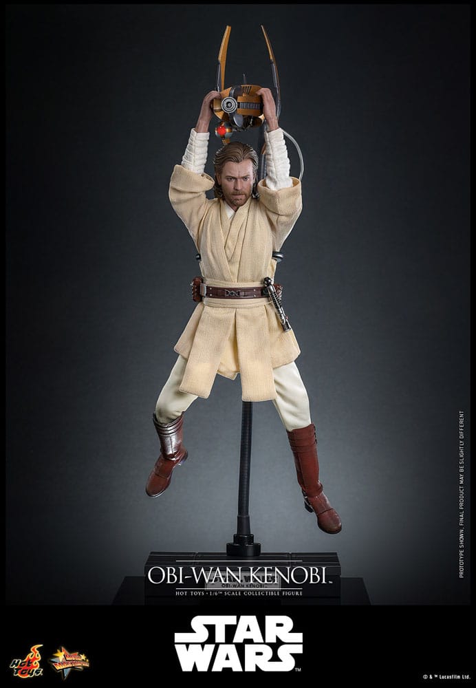 Star Wars: Episode II - Attack of the Clones Action Figure 1/6 Obi-Wan Kenobi 31 cm