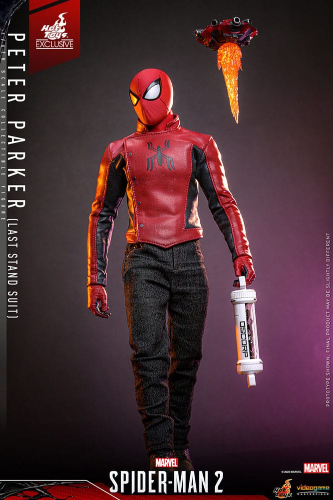 Spider-Man 2 Action Figure 1/6 Peter Parker (Last Stand Suit) Hot Toys Exclusive 30 cm