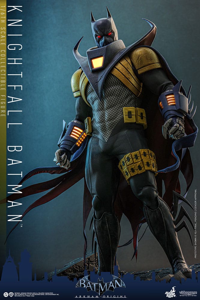 Batman: Arkham Origins Videogame Masterpiece Action Figure 1/6 Knightfall Batman 32 cm