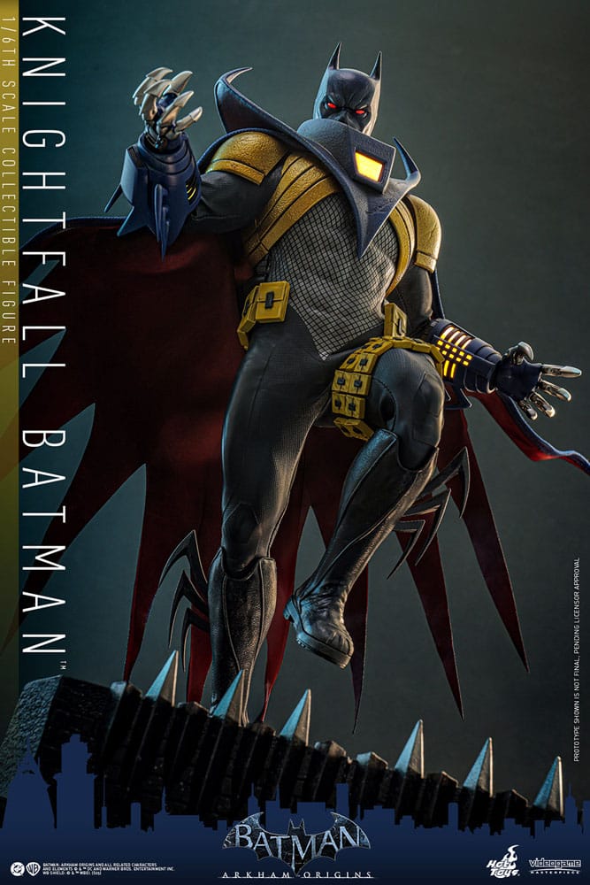 Batman: Arkham Origins Videogame Masterpiece Action Figure 1/6 Knightfall Batman 32 cm