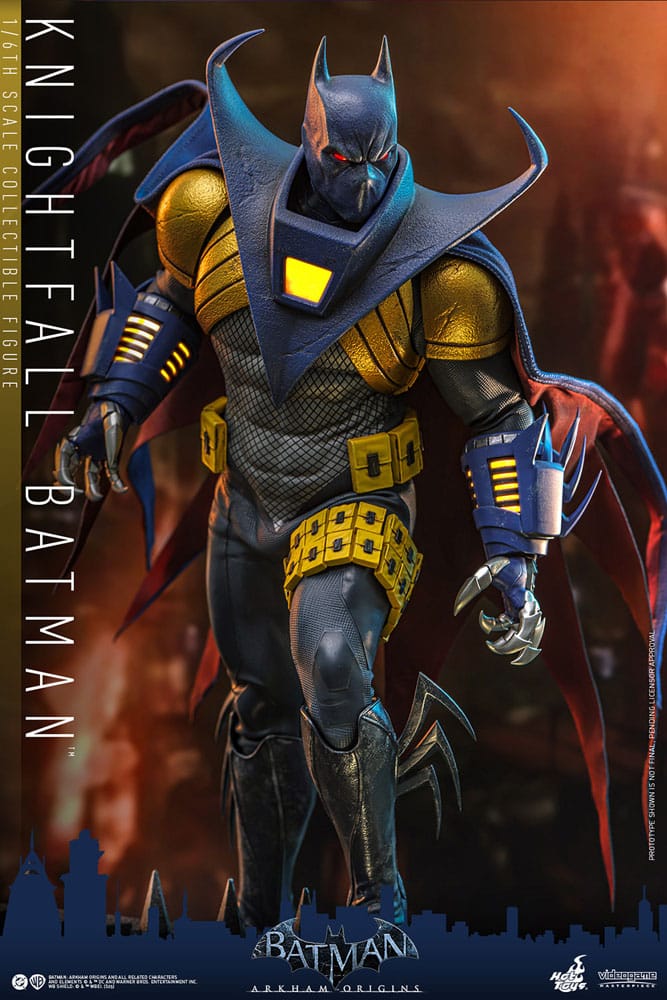 Batman: Arkham Origins Videogame Masterpiece Action Figure 1/6 Knightfall Batman 32 cm