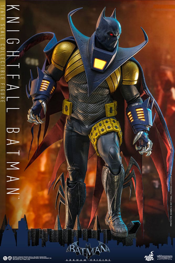 Batman: Arkham Origins Videogame Masterpiece Action Figure 1/6 Knightfall Batman 32 cm