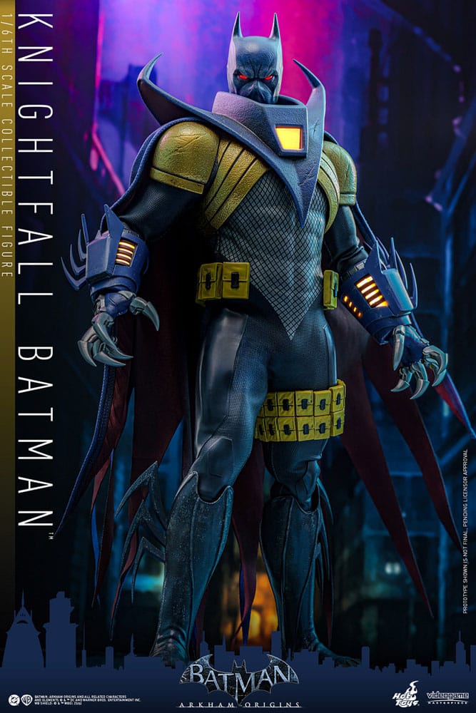 Batman: Arkham Origins Videogame Masterpiece Action Figure 1/6 Knightfall Batman 32 cm