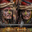 Pirates of the Caribbean: Dead Man's Chest Action DX Figure 1/6 Pelegostos Chief Jack Sparrow 30 cm
