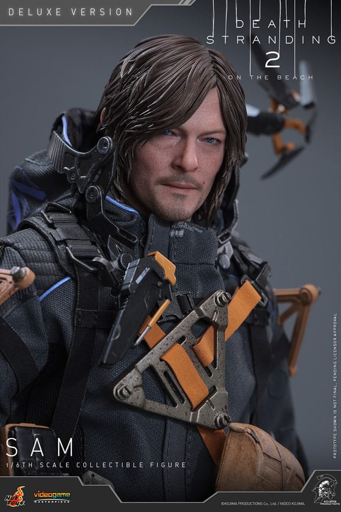 Death Stranding 2: On the Beach Videogame Masterpiece Action Figure 1/6 Sam (Deluxe Version) 31 cm
