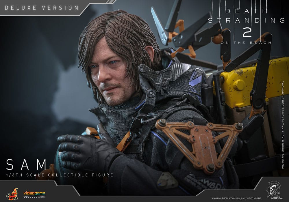 Death Stranding 2: On the Beach Videogame Masterpiece Action Figure 1/6 Sam (Deluxe Version) 31 cm