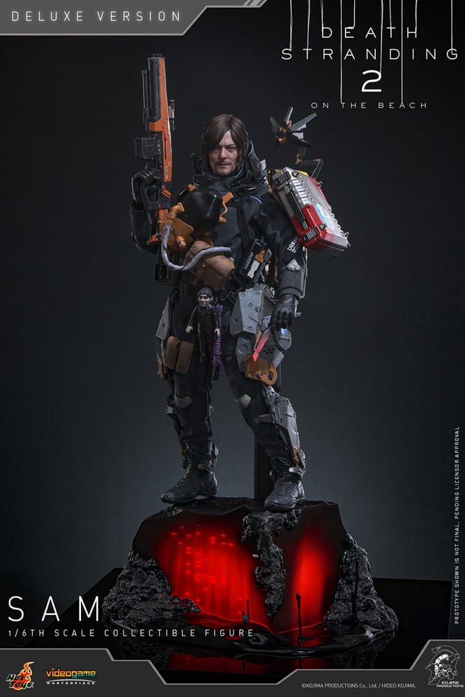 Death Stranding 2: On the Beach Videogame Masterpiece Action Figure 1/6 Sam (Deluxe Version) 31 cm