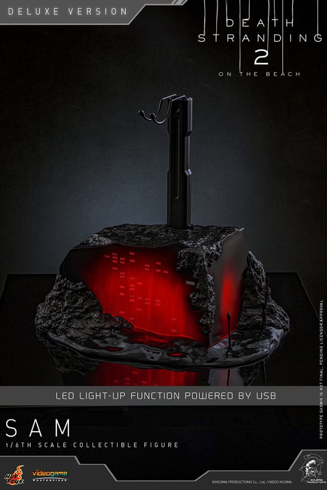 Death Stranding 2: On the Beach Videogame Masterpiece Action Figure 1/6 Sam (Deluxe Version) 31 cm