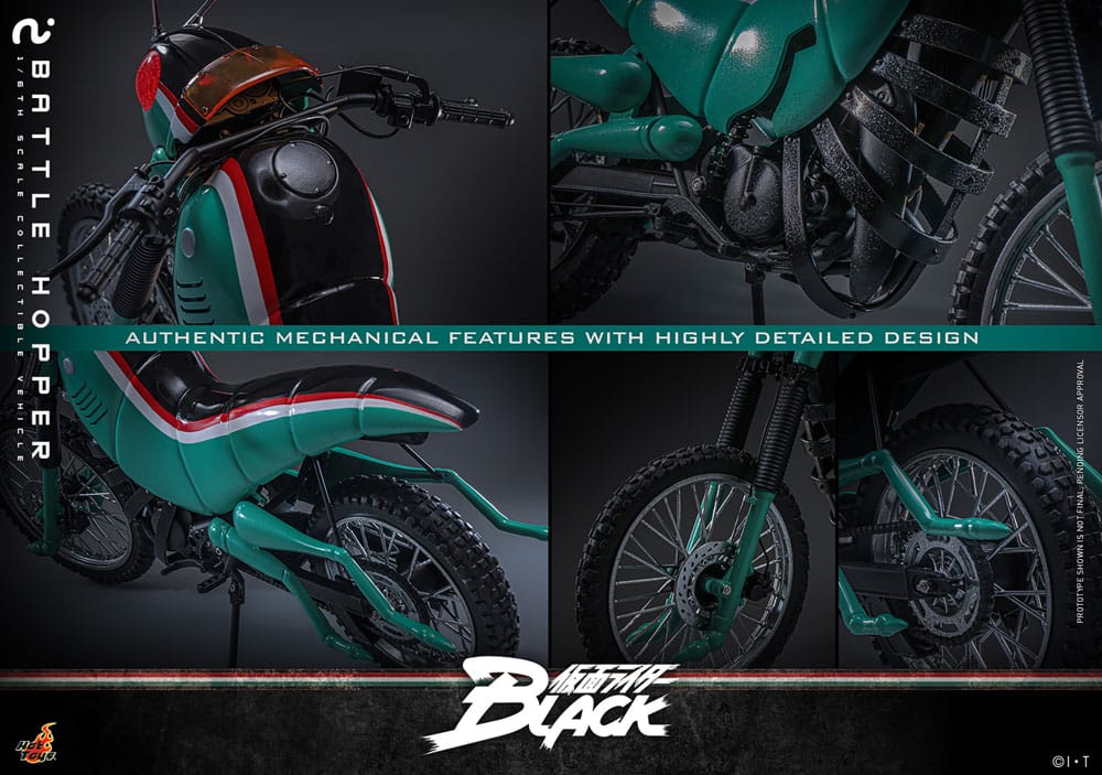 Kamen Rider Black Vehicle 1/6 Battle Hopper 36 cm