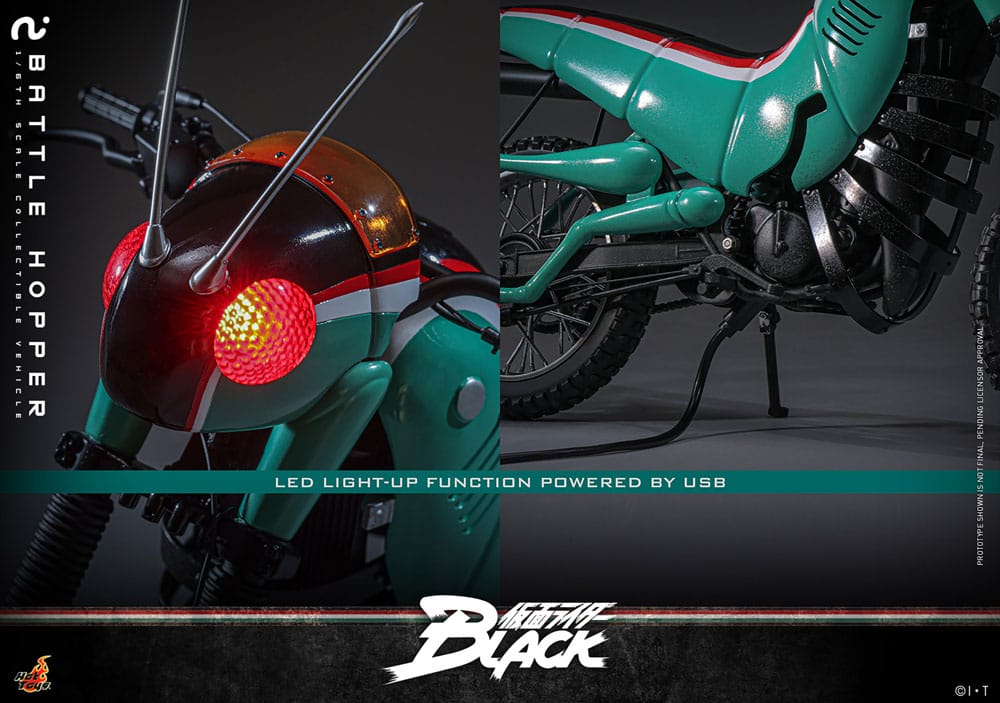 Kamen Rider Black Vehicle 1/6 Battle Hopper 36 cm