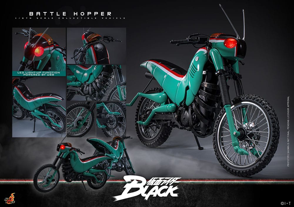 Kamen Rider Black Vehicle 1/6 Battle Hopper 36 cm