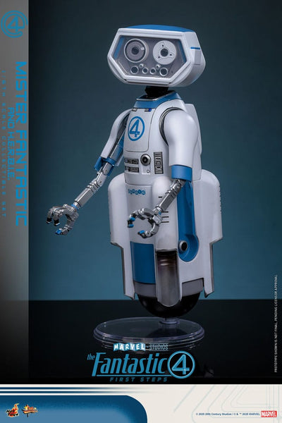 The Fantastic Four: First Steps Movie Masterpiece Action Figure 2-Pack 1/6 Mister Fantastic &amp; HERBIE 30 cm