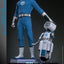 The Fantastic Four: First Steps Movie Masterpiece Action Figure 2-Pack 1/6 Mister Fantastic & H.E.R.B.I.E. 30 cm