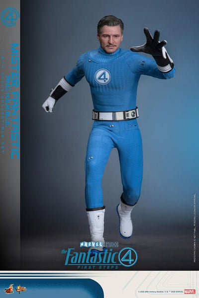 The Fantastic Four: First Steps Movie Masterpiece Action Figure 2-Pack 1/6 Mister Fantastic &amp; HERBIE 30 cm