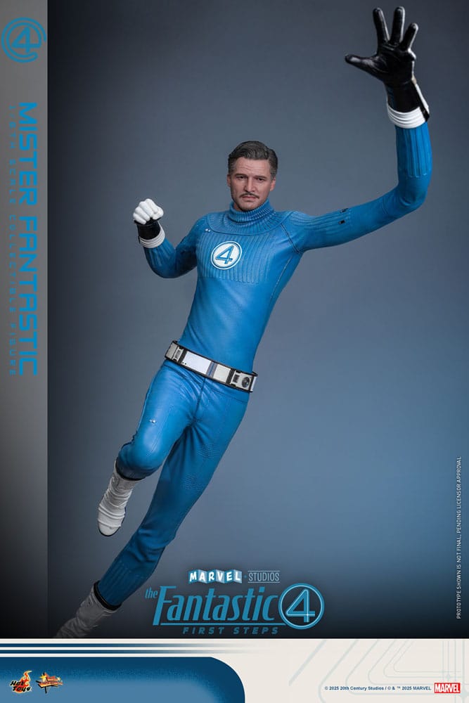 The Fantastic Four: First Steps Movie Masterpiece Action Figure 1/6 Mister Fantastic 30 cm