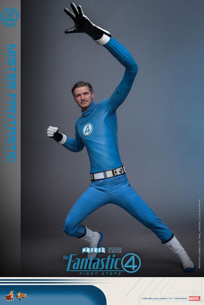 The Fantastic Four: First Steps Movie Masterpiece Action Figure 1/6 Mister Fantastic 30 cm