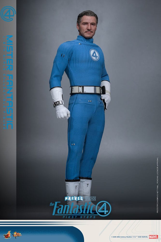 The Fantastic Four: First Steps Movie Masterpiece Action Figure 1/6 Mister Fantastic 30 cm