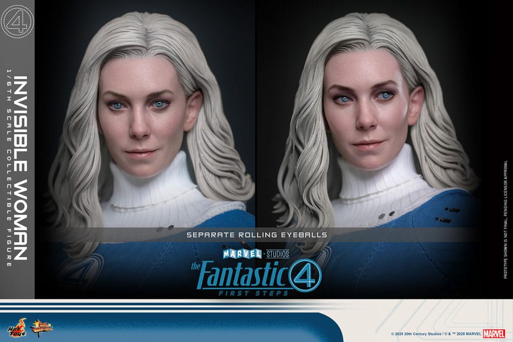 The Fantastic Four: First Steps Movie Masterpiece Action Figure 1/6 Invisible Woman 28 cm