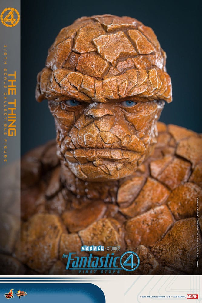 The Fantastic Four: First Steps Movie Masterpiece Action Figure 1/6 The Thing 31 cm