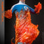 The Fantastic Four: First Steps Movie Masterpiece Action Figure 1/6 Human Torch 30 cm