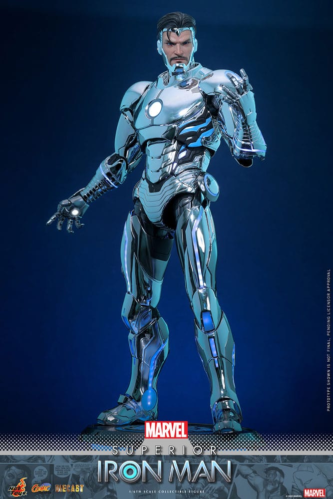 Marvel Comic Diecast Masterpiece Action Figure 1/6 Superior Iron Man 32 cm