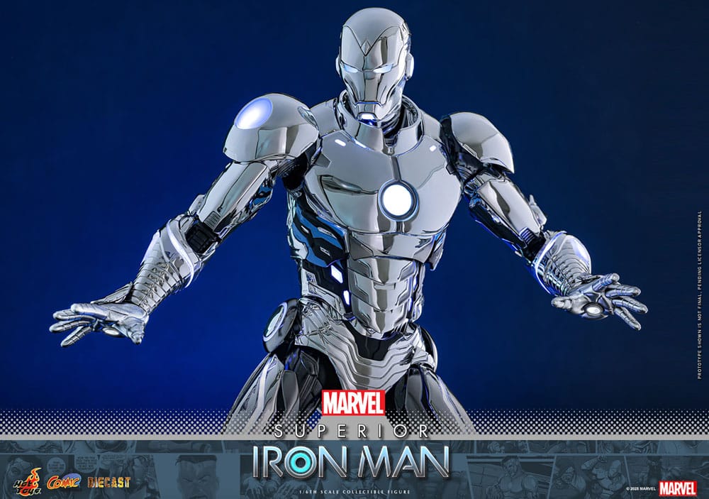 Marvel Comic Diecast Masterpiece Action Figure 1/6 Superior Iron Man 32 cm