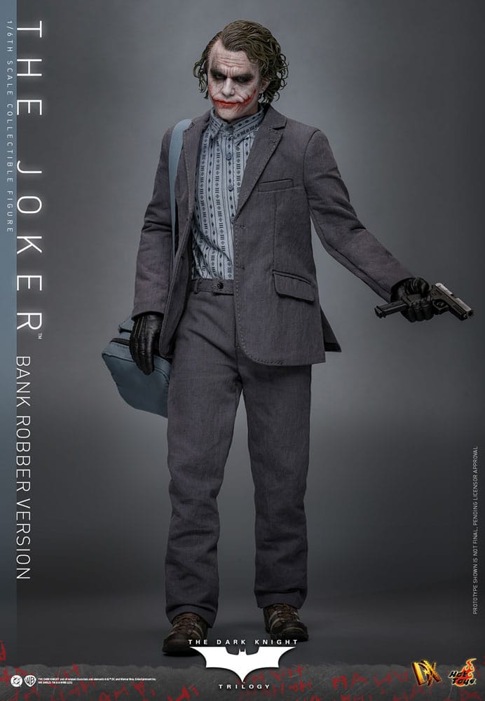 The Dark Knight DX Action Figure 1/6 The Joker (Bank Robber Version) 30 cm