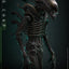 Alien Movie Masterpiece Action Figure 1/6 Big Chap 36 cm
