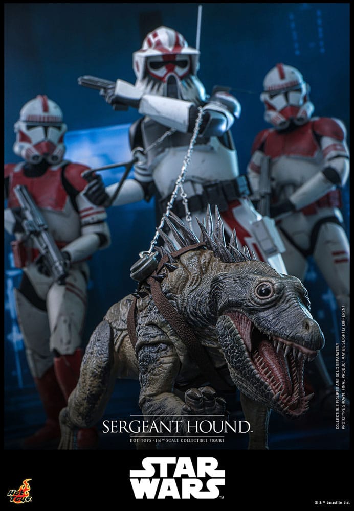 Star Wars: The Clone Wars Action Figure 1/6 Sergeant Hound 30 cm