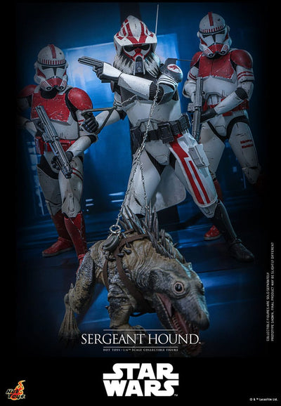 Star Wars: The Clone Wars Action Figure 1/6 Sergeant Hound 30 cm