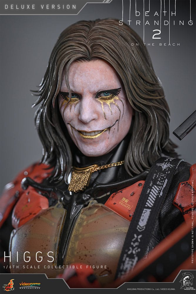 Death Stranding 2: On the Beach Videogame Masterpiece Action Figure 1/6 Higgs (Deluxe Version) 33 cm