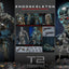 Terminator 2: Judgment Day Movie Masterpiece Die-cast  Action Figure 1/6 Endoskeleton (Battle Damaged Version) 31 cm