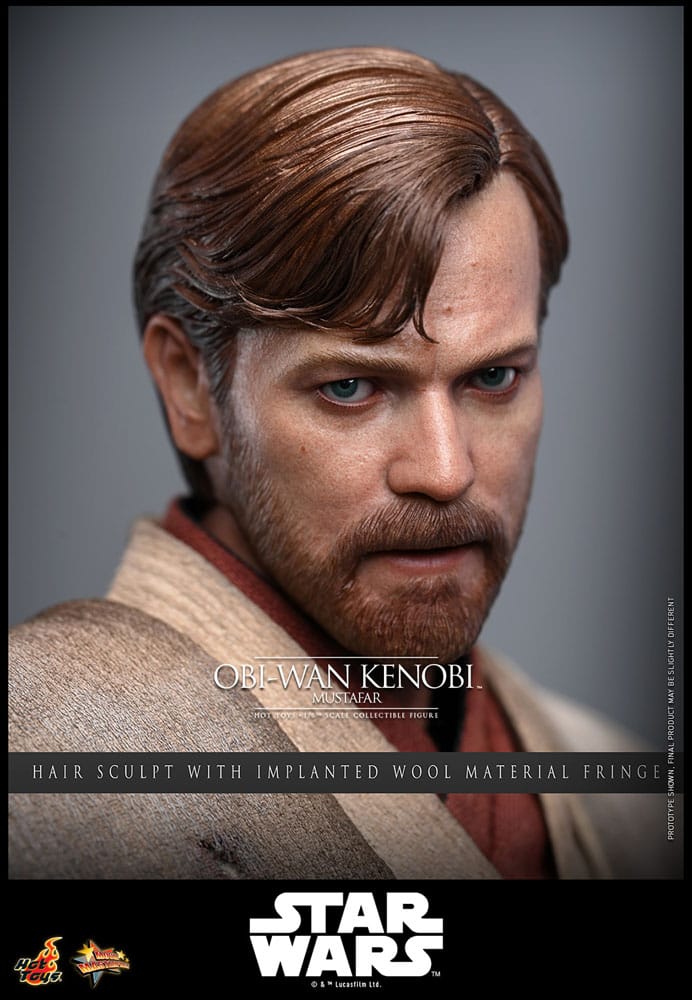 Star Wars: Episode III - Revenge of the Sith Movie Masterpiece Action Figure 1/6 Obi-Wan Kenobi (Mustafar) 31 cm