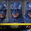 The Flash Movie Masterpiece Action Figure 1/6 Batman (Blue & Grey Suit) Limited Edition Hot Toys Exclusive 30 cm