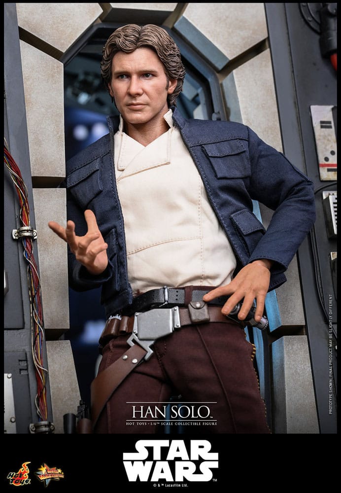 Star Wars Episode V Movie Masterpiece Action Figure 1/6 Han Solo 31 cm