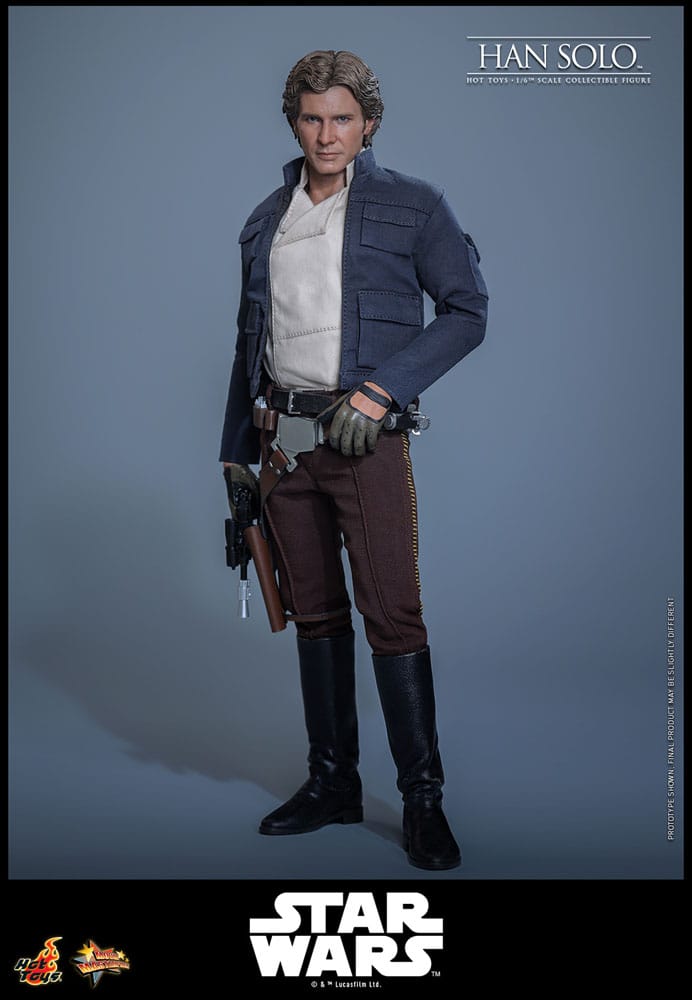 Star Wars Episode V Movie Masterpiece Action Figure 1/6 Han Solo 31 cm