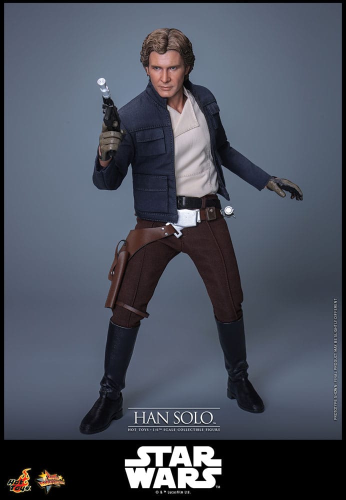 Star Wars Episode V Movie Masterpiece Action Figure 1/6 Han Solo 31 cm