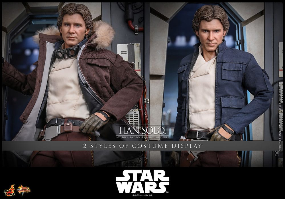 Star Wars Episode V Movie Masterpiece Action Figure 1/6 Han Solo 31 cm