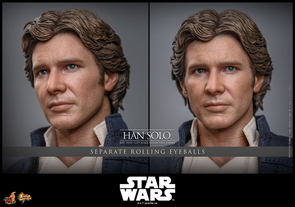 Star Wars Episode V Movie Masterpiece Action Figure 1/6 Han Solo 31 cm