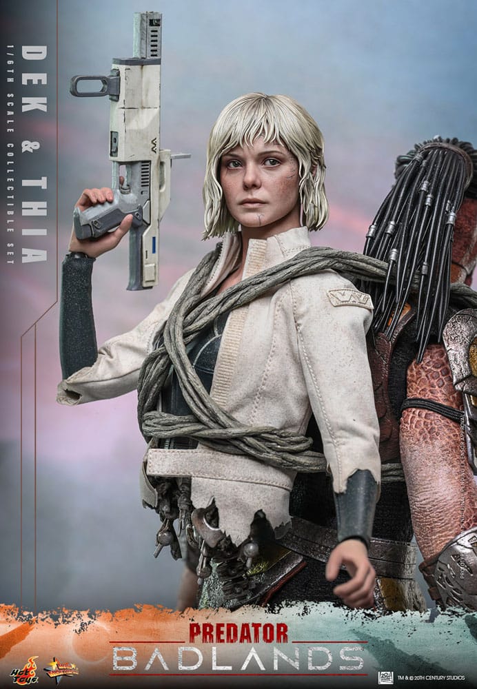 Predator: Badlands Movie Masterpiece Action Figure 1/6 Dek &amp; Thia 30 cm