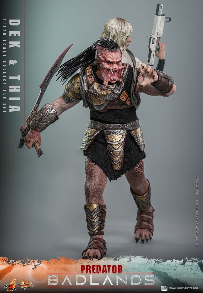 Predator: Badlands Movie Masterpiece Action Figure 1/6 Dek &amp; Thia 30 cm