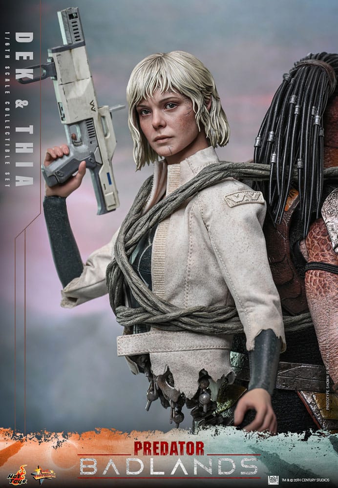 Predator: Badlands Movie Masterpiece Action Figure 1/6 Dek &amp; Thia 30 cm