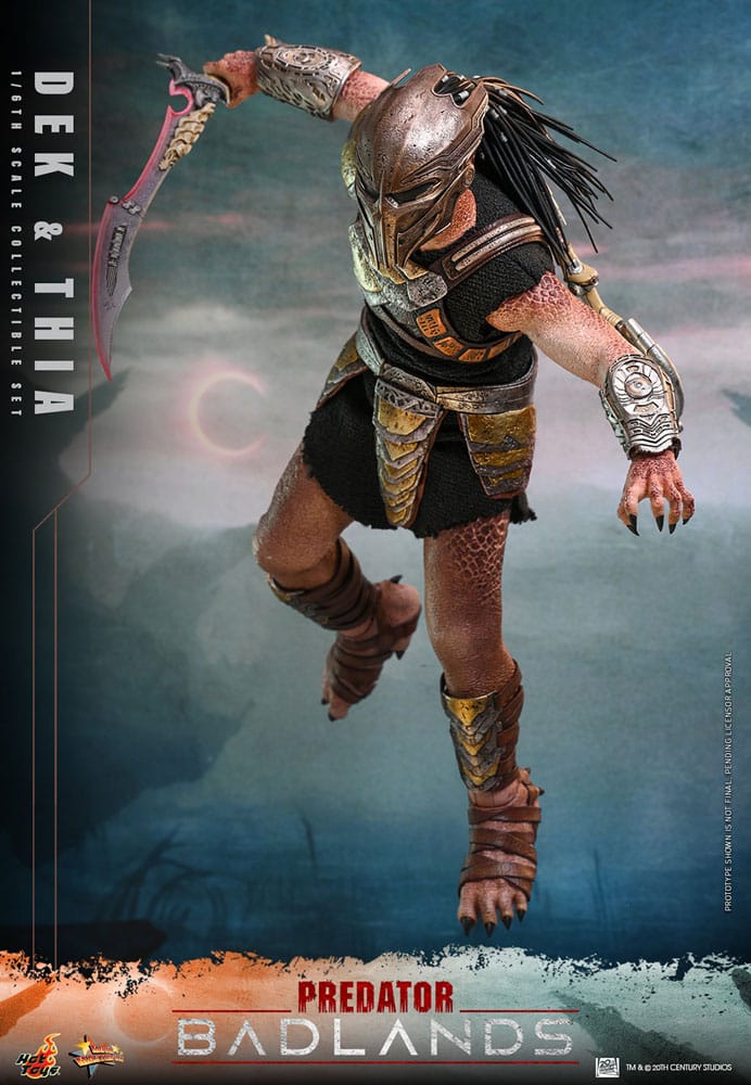 Predator: Badlands Movie Masterpiece Action Figure 1/6 Dek &amp; Thia 30 cm