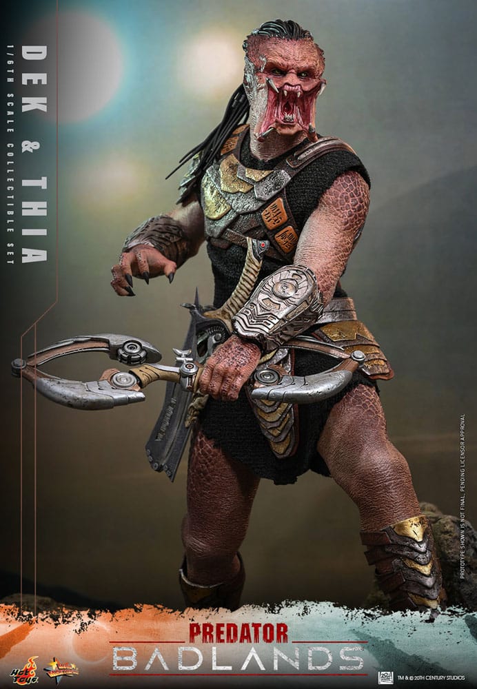 Predator: Badlands Movie Masterpiece Action Figure 1/6 Dek &amp; Thia 30 cm