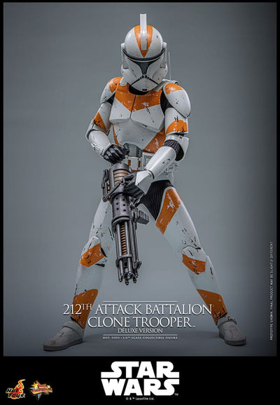 Star Wars: The Clone Wars Action Figure 1/6 212th Attack Battalion Clone Trooper Deluxe Version 30 cm