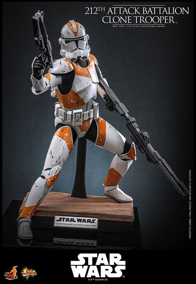 Star Wars: The Clone Wars Action Figure 1/6 212th Attack Battalion Clone Trooper 30 cm