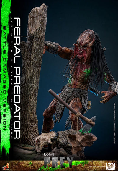 Prey Action Figure 1/6 Feral Predator (Battle Damaged Version) 37 cm
